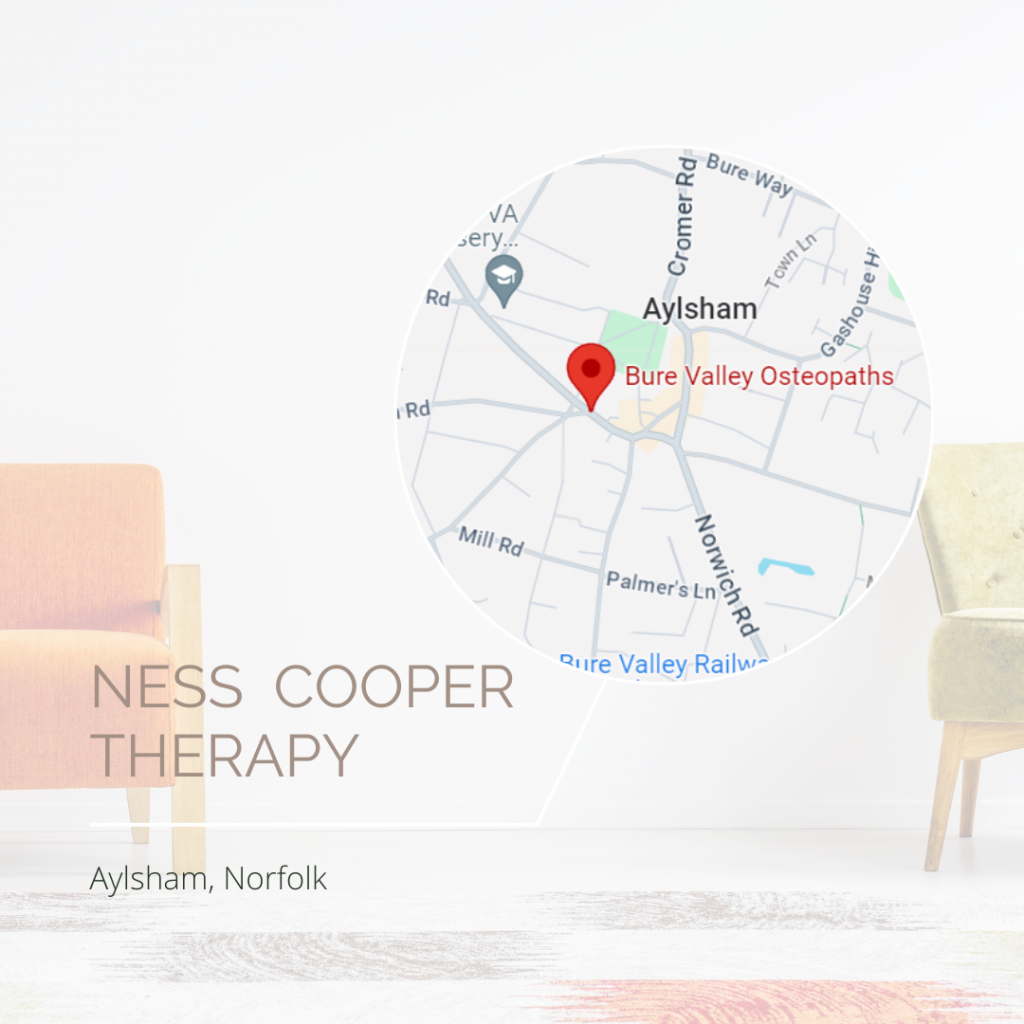 Ness Cooper counselling in Aylsham